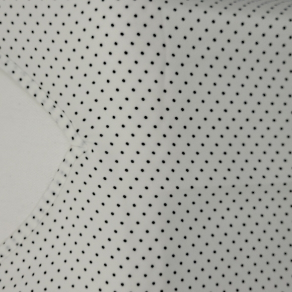 Woman's  Philosophy Rebublic   white v neck polka-dot blouse size small - Picture 5 of 10